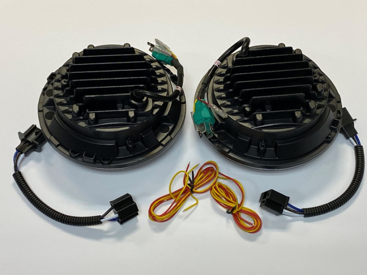 Элемент оптики LED (к-т) темные (луна)