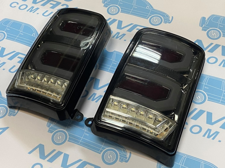 Фонари ваз 21213-21214 задние LED тонированные (к-т)