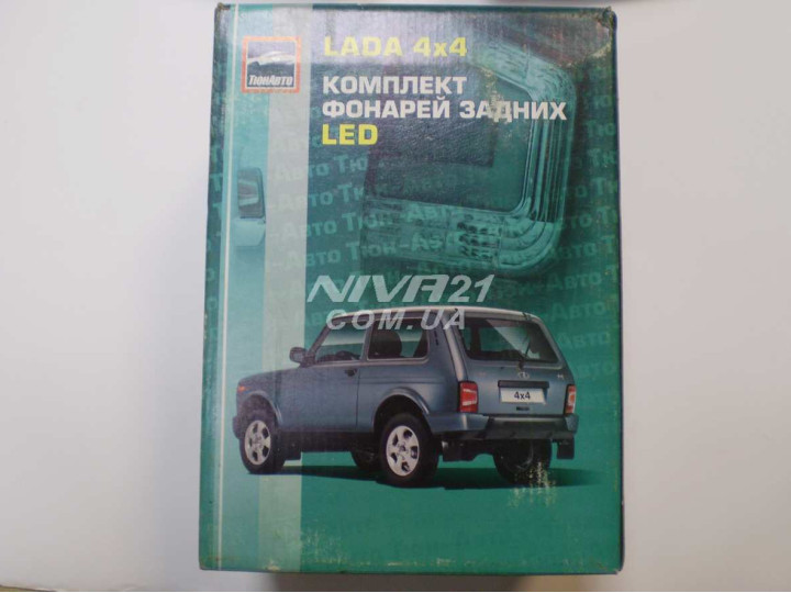 Фонарь нива LED задний ваз 21213 тонированные (к-т)  Тюн-Авто