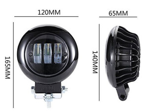 Фара противотуманная LED 30w (ближний свет)  к-т