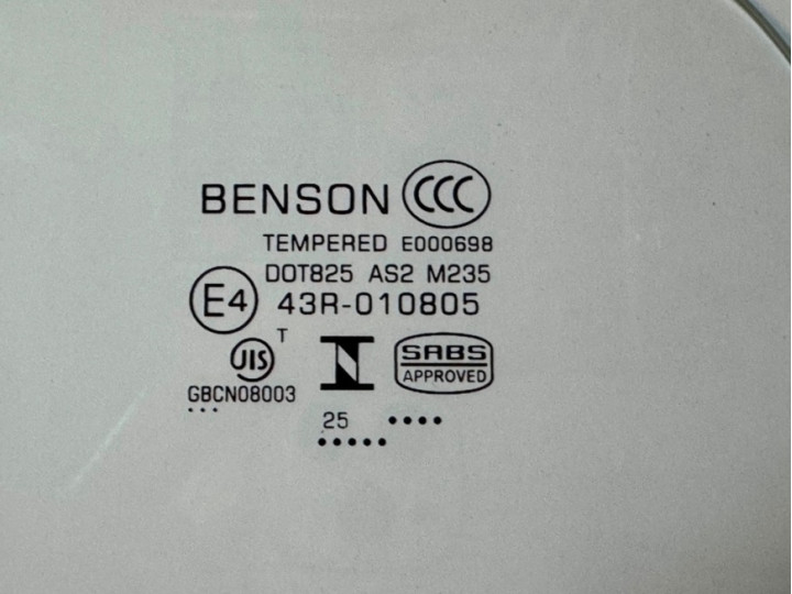 Скло опускне нива ваз 21213-21214 передніх дверей Benson