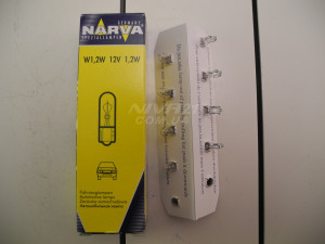 Лампа 17037 (12v 1.2w) Narva