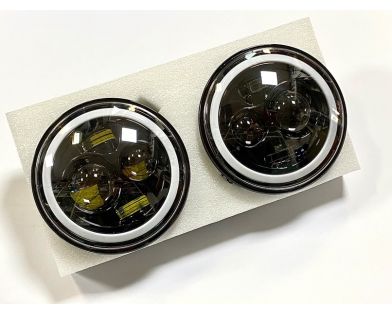 Фары LED ваз 2121 Нива темные (к-т) Фары LED ваз 2121 Нива темные (к-т)