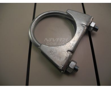 Хомут глушителя d=54mm ваз 2123 Хомут глушителя d=54mm ваз 2123