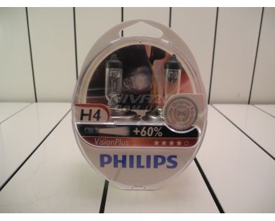Лампочка (+60%)  h4 60w Philips