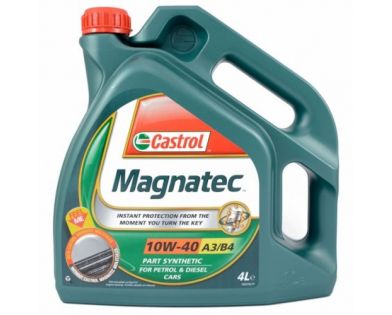 Масло моторное Castrol Magnatec 10w-40 A3/B4 (Канистра 4л)