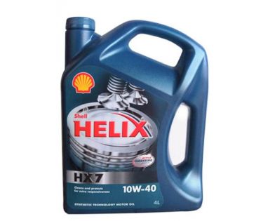 Масло моторнное SHELL Helix HX7 SAE 10W-40 (Канистра 4л) Масло моторнное SHELL Helix HX7 SAE 10W-40 (Канистра 4л)